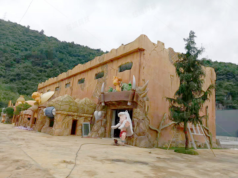 商洛首個(gè)裸眼3D軌道影院恐龍主題樂園